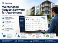 Maintenance Request Software for Apartments | TaskEstate