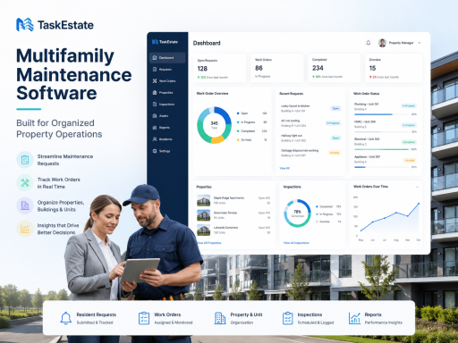 Multifamily Maintenance Software | TaskEstate