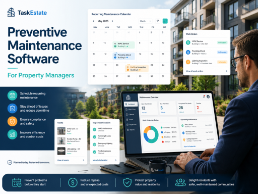 Preventive Maintenance Software for Property Managers | TaskEstate