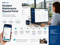 Resident Maintenance Request Portal for Property Managers | TaskEstate