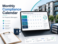 Monthly Compliance Calendar for Property Managers | TaskEstate