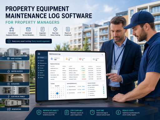 Property Equipment Maintenance Log Software | TaskEstate